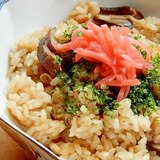 エコなリメイク！？煮物の後で❤キノコ炊き込みご飯♪